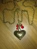 Lant cu panantiv inima handmade Lant cu panantiv inima handmade